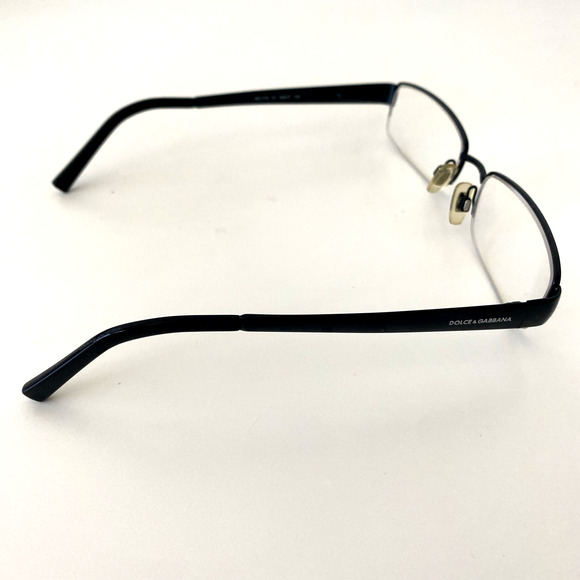 Dolce & Gabbana Eyeglasses Rectangular Half Rim Black DG 1110 01 52 17 135 main image 9